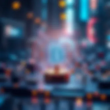 Conceptual image representing the digital asset ecosystem