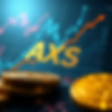 Economic Potential of AXS Coin Graph illustrating economic potential of AXS coin and blockchain technology
