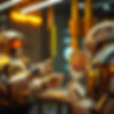 Future of Cryptocurrency Interactions A conceptual image showcasing the future of cryptocurrency interactions