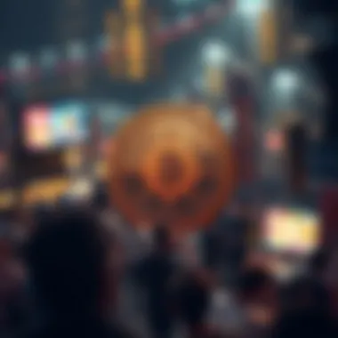 Community Ecosystem of Division Coin An illustration depicting the decentralized community ecosystem surrounding Division Coin.