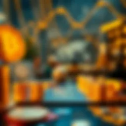 A visual representation of cryptocurrency platforms