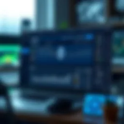 Visual representation of Ethplorer's user interface