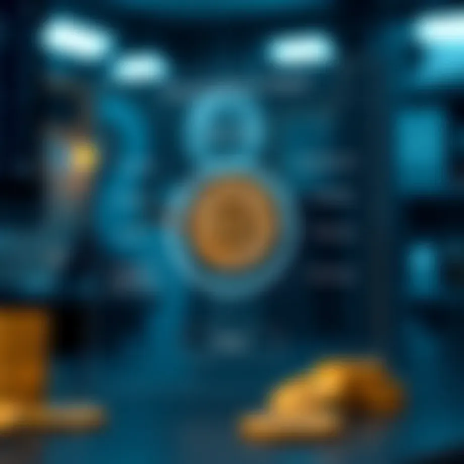 A conceptual graphic illustrating the structure of Grayscale Bitcoin products and their market positioning.