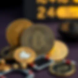 A visual representation of different meme coins