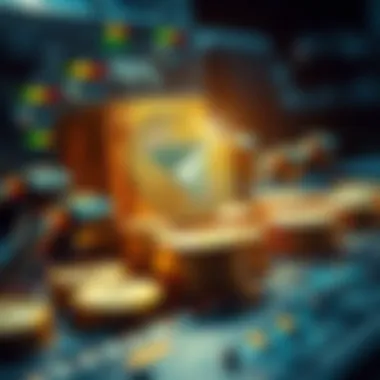 Maximizing Efficiency with Telegram Mining Bots Graphical representation of cryptocurrency mining efficiency