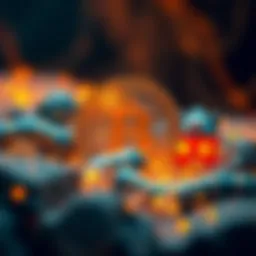 An abstract representation of NFTs and digital assets