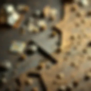 Comparison of different materials' XRD patterns